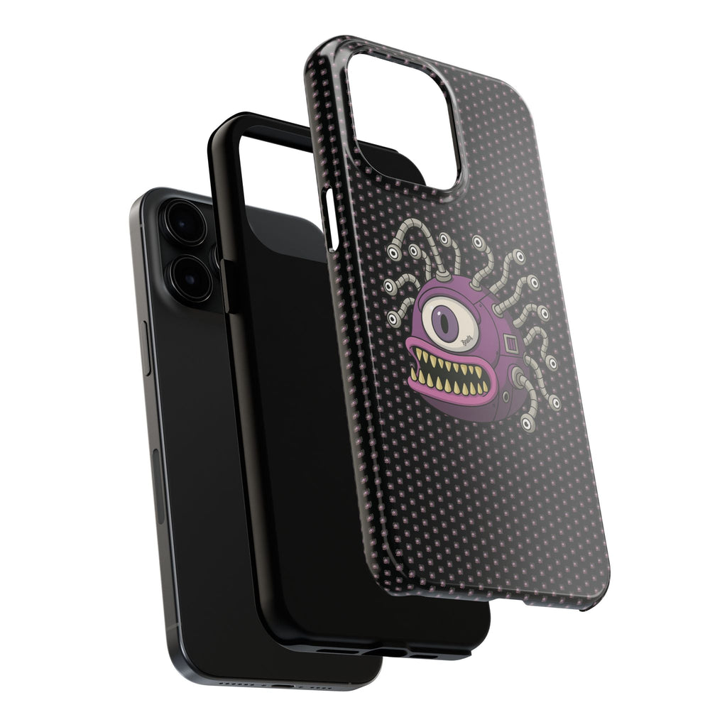 Tough Phone Case — Purple Monster Rugged Protective Cover