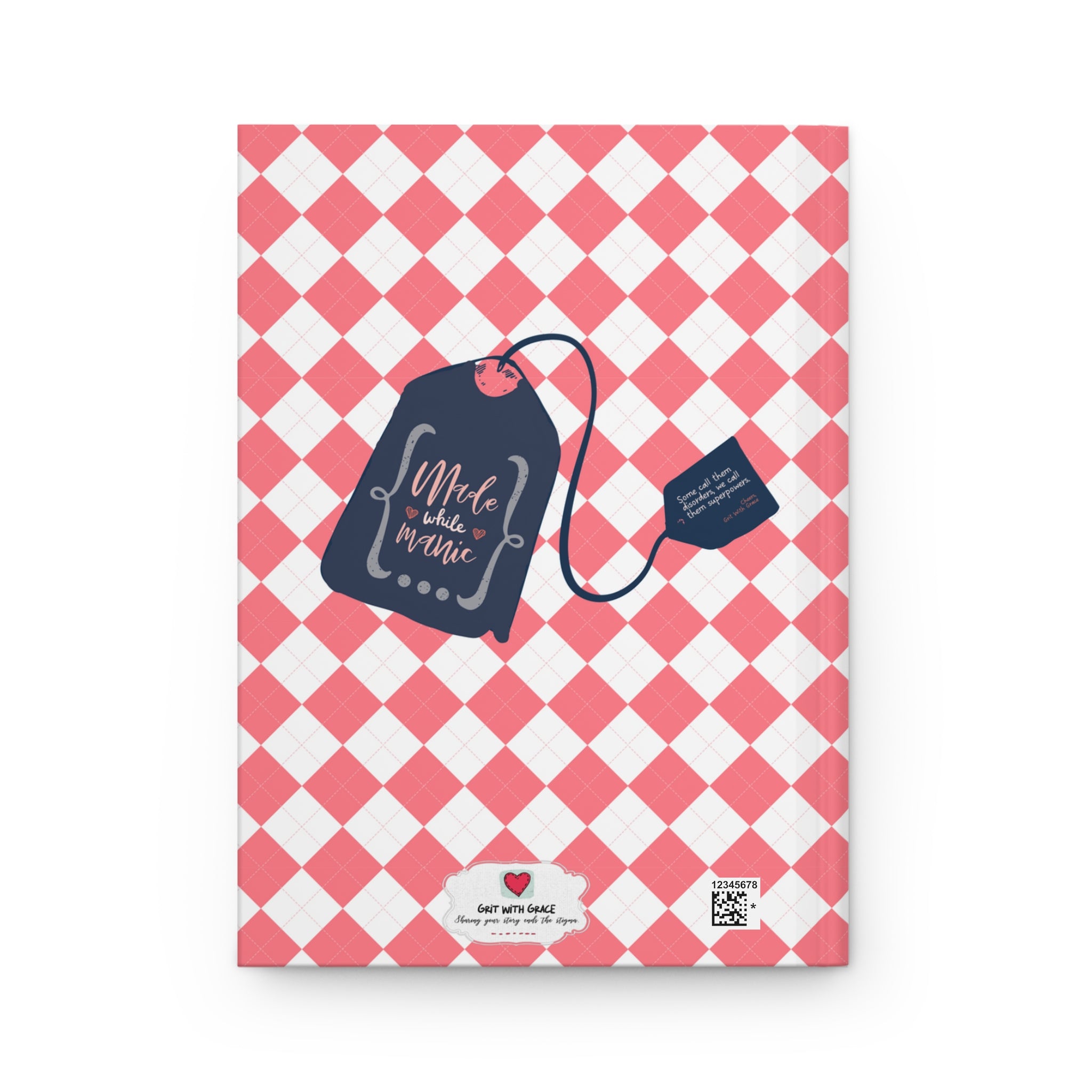 The Overthinkers Club 'Navigating Thoughts' Hardcover Matte Journal - Limited Edition