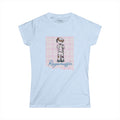 Ragamuffin Graphic Tee — Vintage Kid Illustration on Pink Plaid