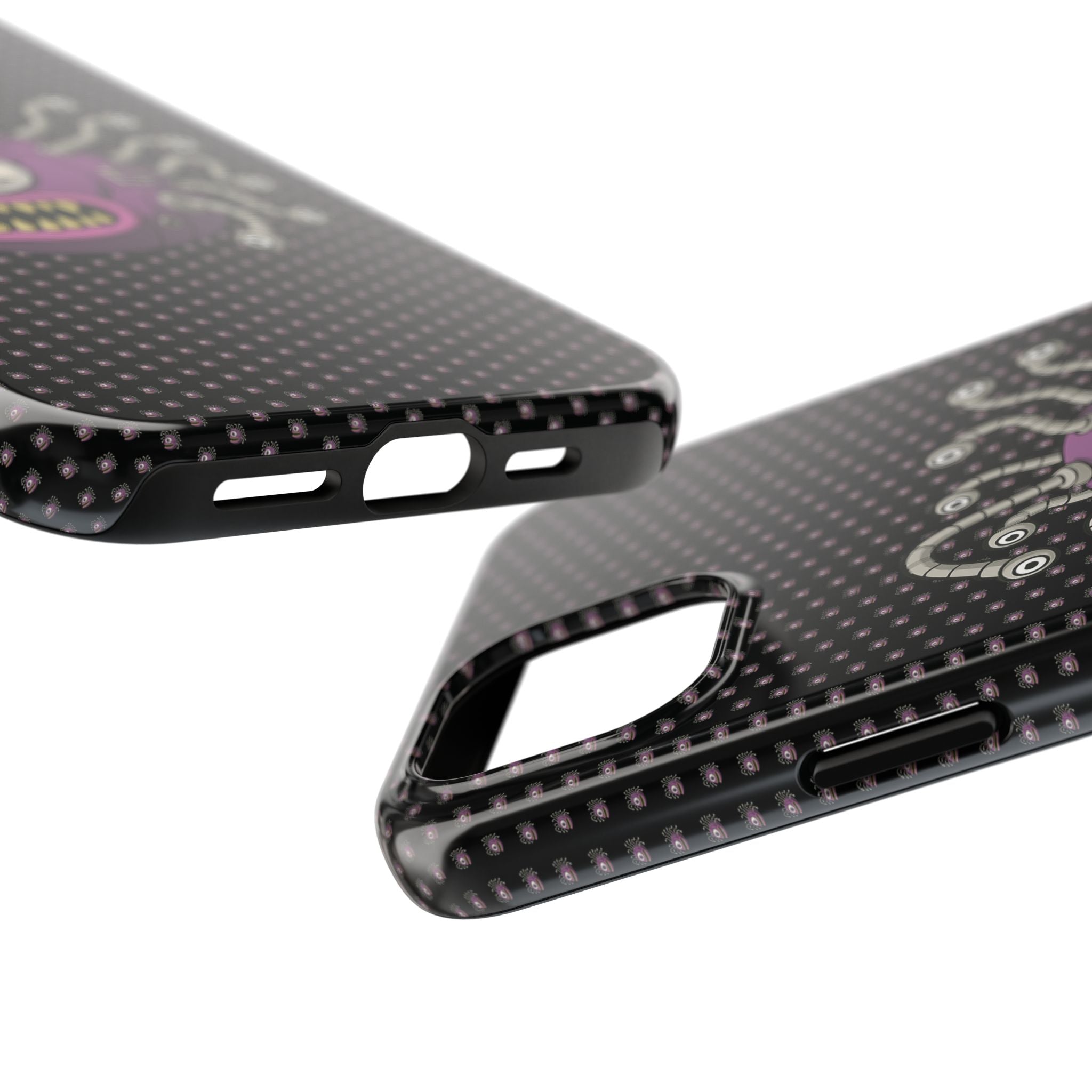 Tough Phone Case — Purple Monster Rugged Protective Cover