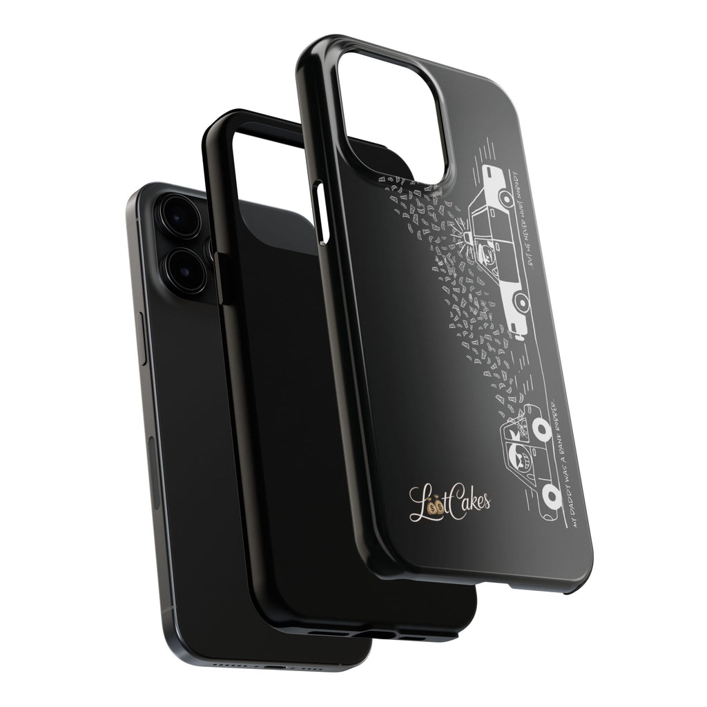 Tough Phone Case - Adventure Truck Line Art ("Life is Better When You're Outside")