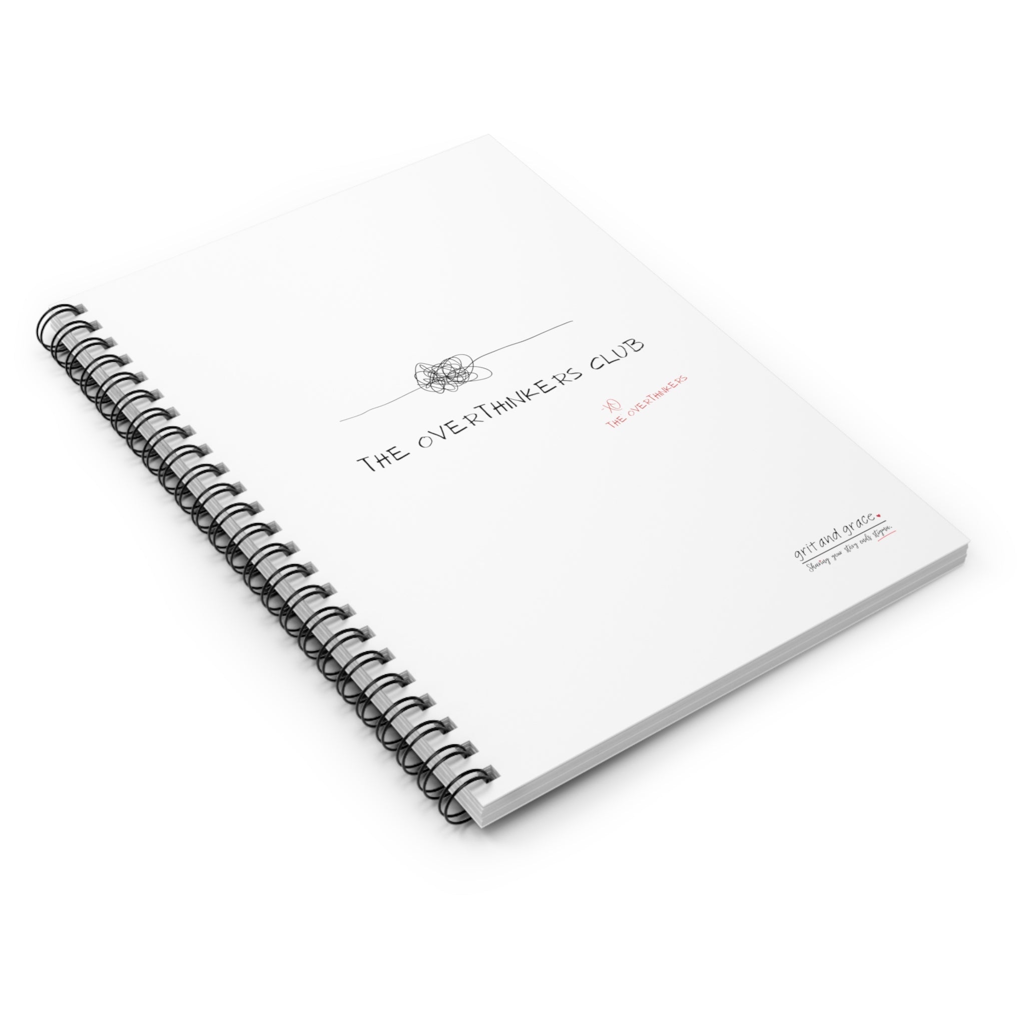The Overthinkers Club Members Only Notebook