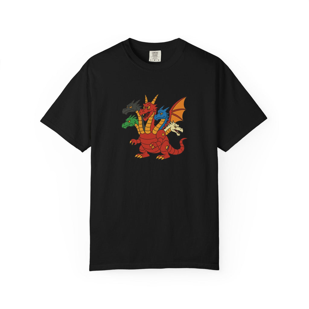 Multi-Headed Dragon T-Shirt — Colorful Fantasy Creature Tee