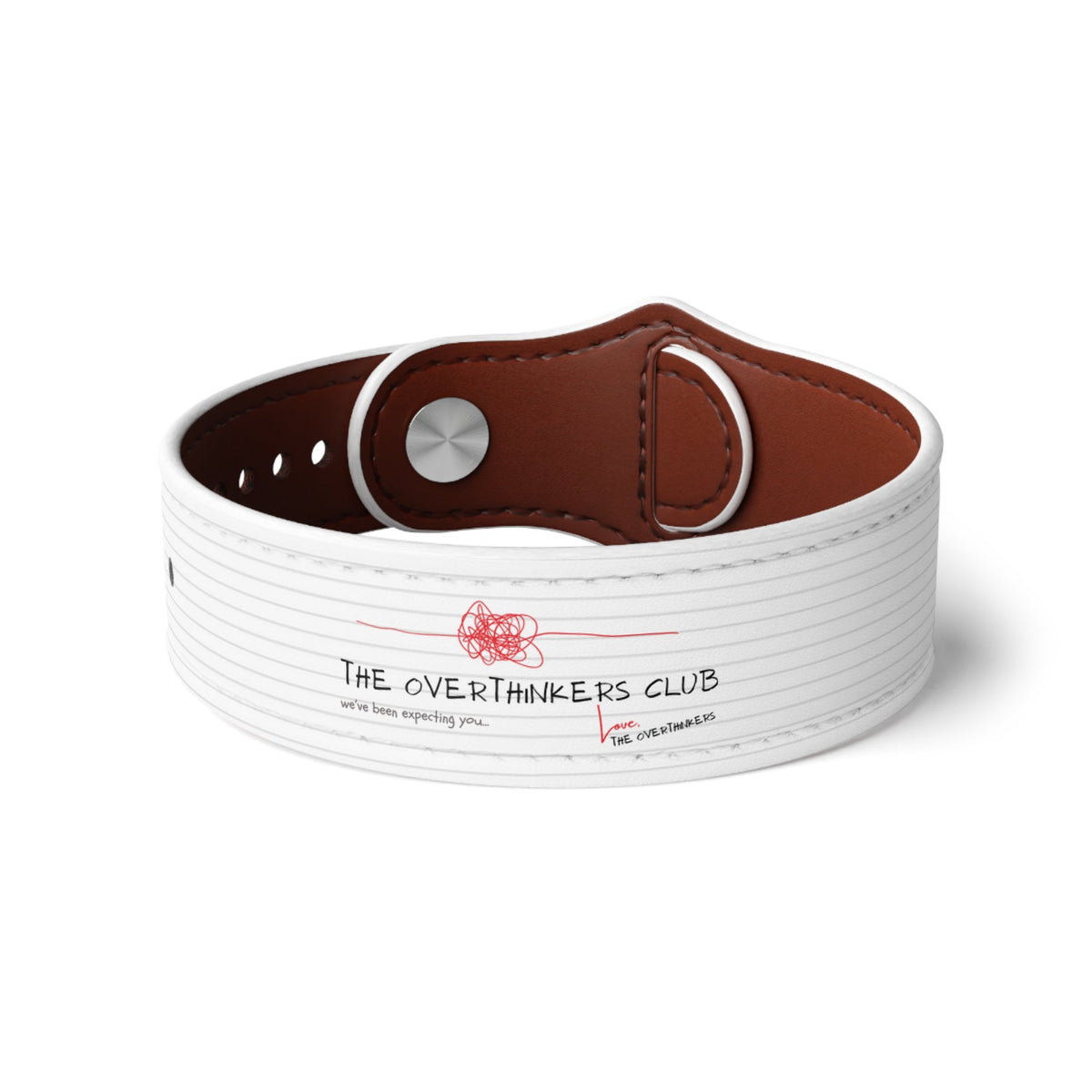 The Overthinkers Club Members Only Supportive Wristband