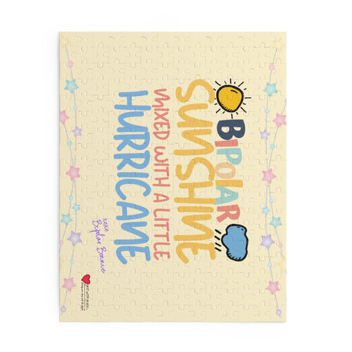 Bipolar Bonnie Series - "I'm A Whole Lot Of Sunshine Mixed with A Little Hurricane" Puzzle (120, 252, 500-Piece)