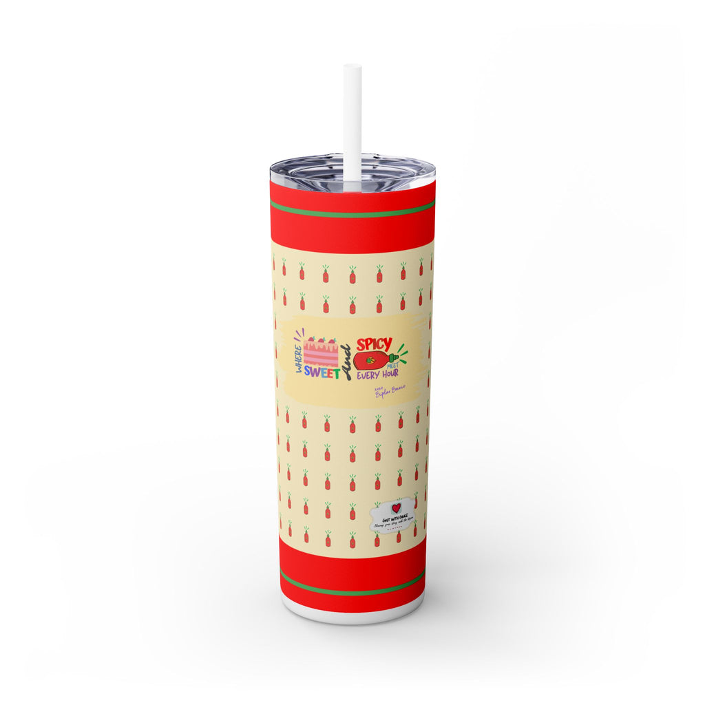 Bipolar Bonnie 'Expressing the Journey' 20oz Skinny Tumbler - Limited Edition