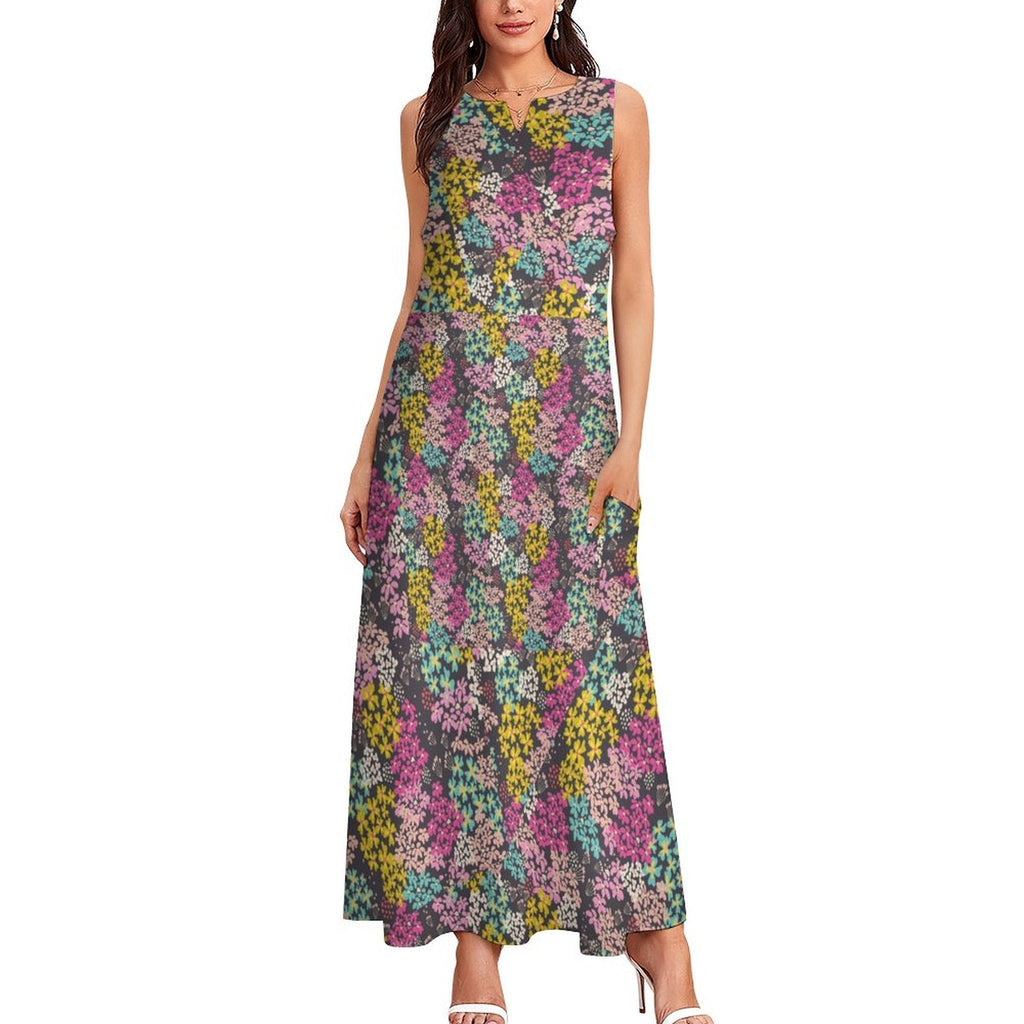 Summer Vibes Sleeveless Ankle-length Dress GQ