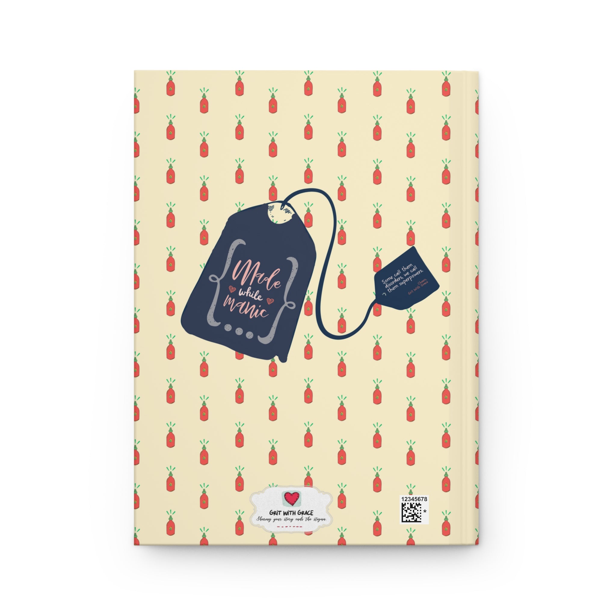 Bipolar Bonnie 'Expressing the Journey' Hardcover Matte Journal - Limited Edition