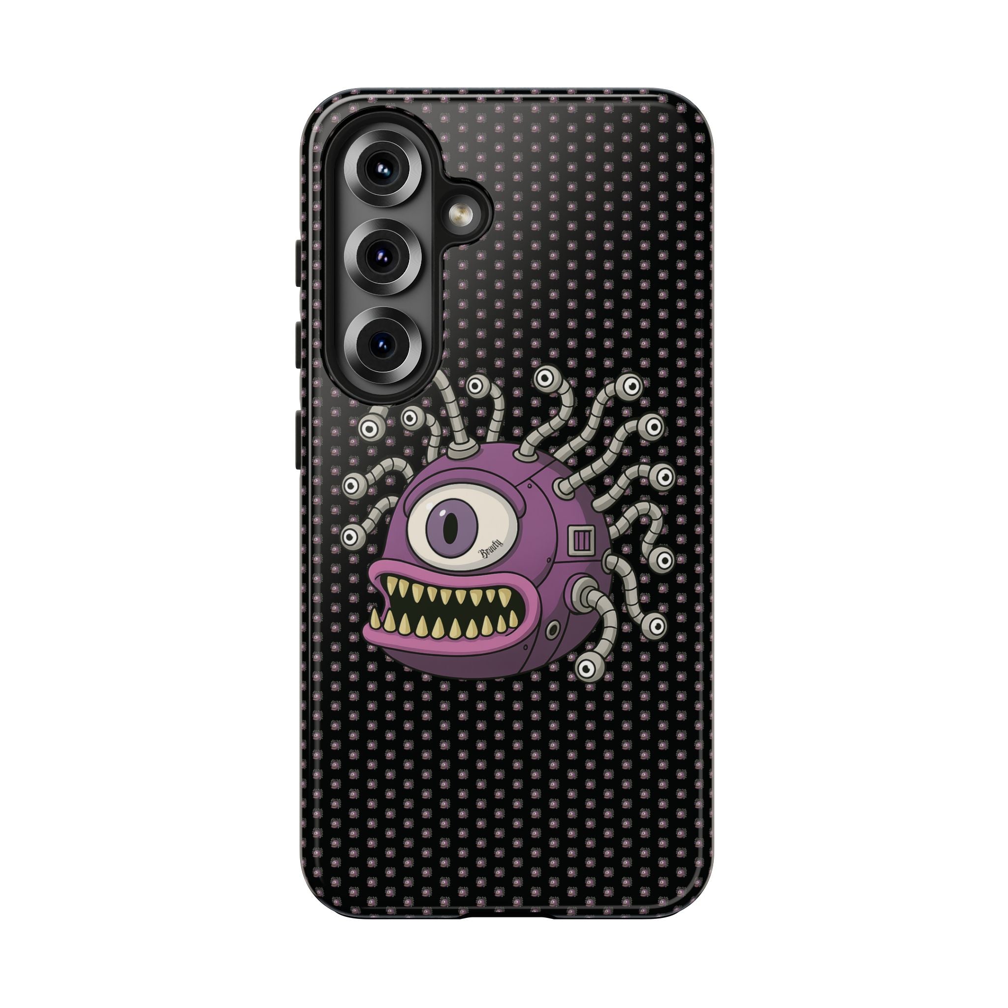 Critical Cut Purple Monster Phone Case