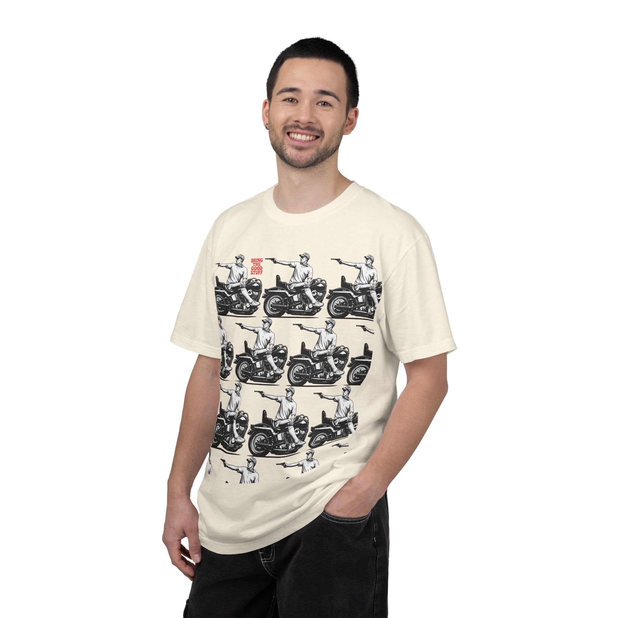 Bring The Good Stuff Hunter Motorcycle II Tee