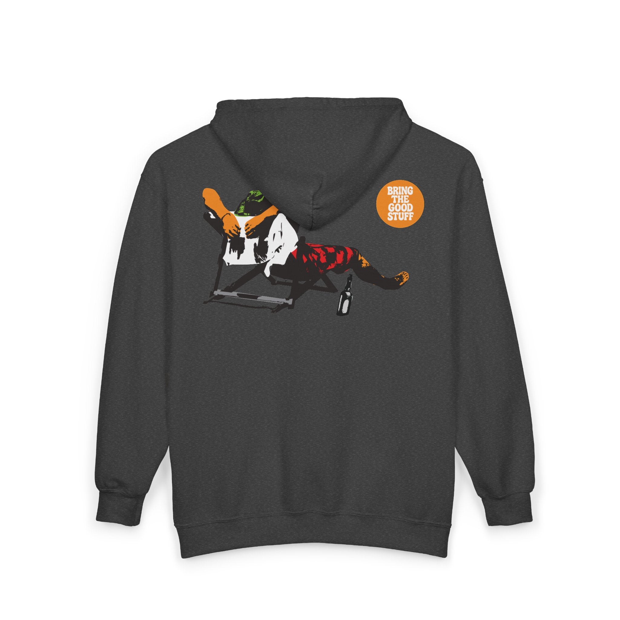 Bring The Good Stuff Kick Back Zip Hoodie