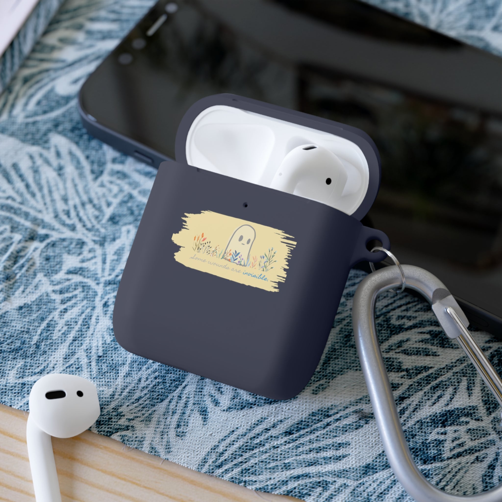 Invisible Ghost Series - "Some wounds are invisible." AirPods and AirPods Pro Case Cover