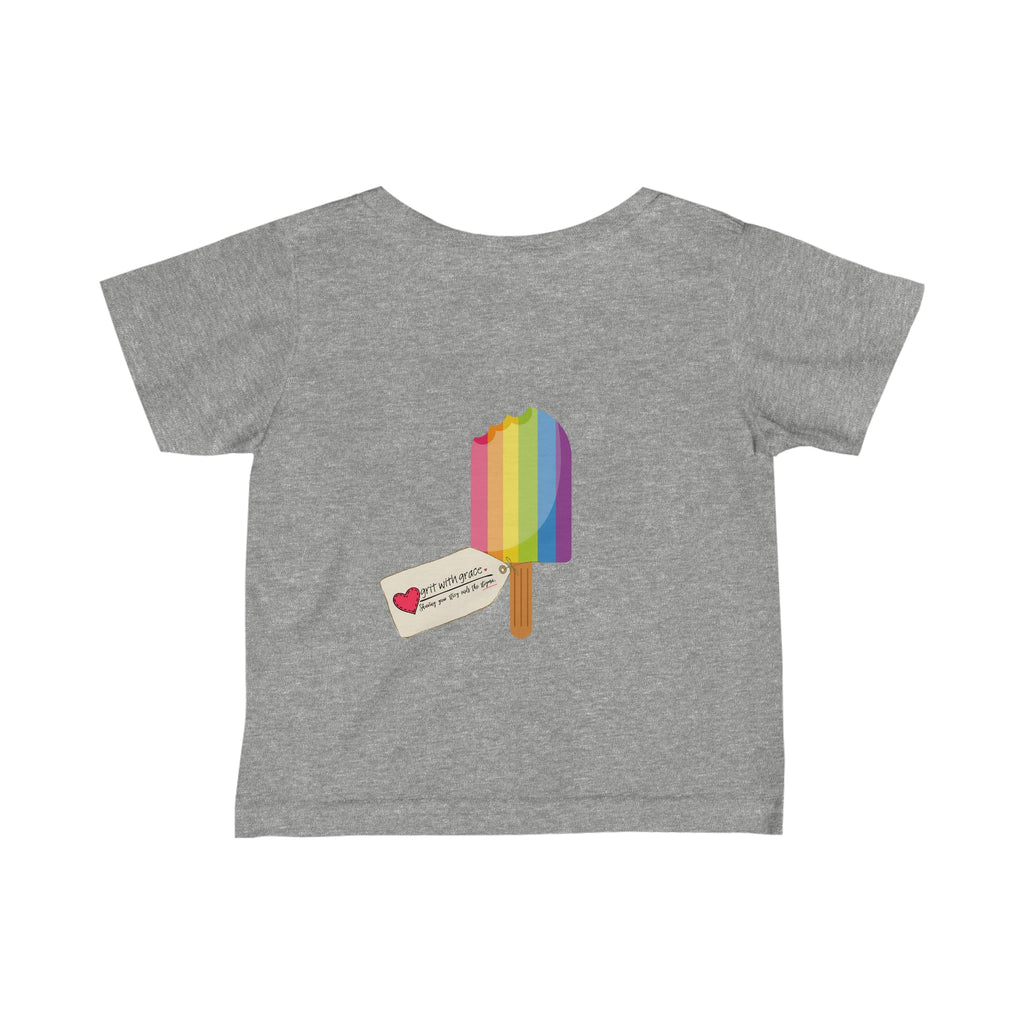 Autistic Andy 'Color-Coded Journeys' Infant Fine Jersey Tee - Limited Edition