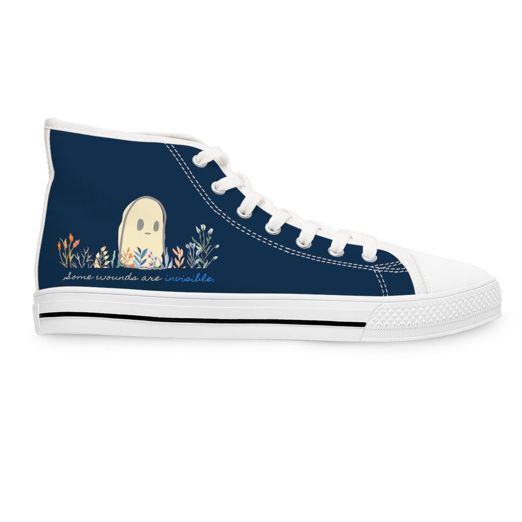Invisible Ghost 'Hidden Scars' High Top Sneakers