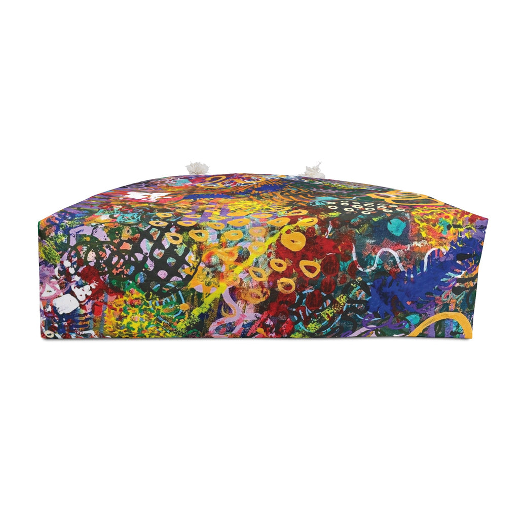 Scene Stealer 1 Weekender Bag – Vibrant Boho Travel Tote