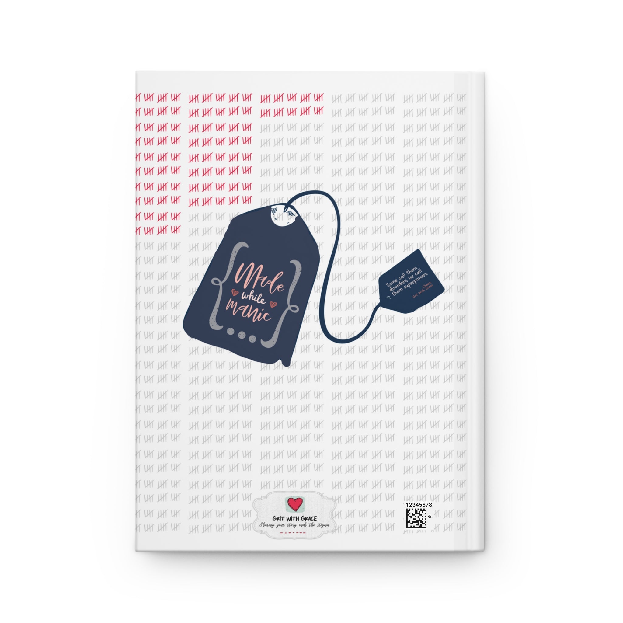 The Overthinkers Club 'Navigating Thoughts' Hardcover Matte Journal - Limited Edition