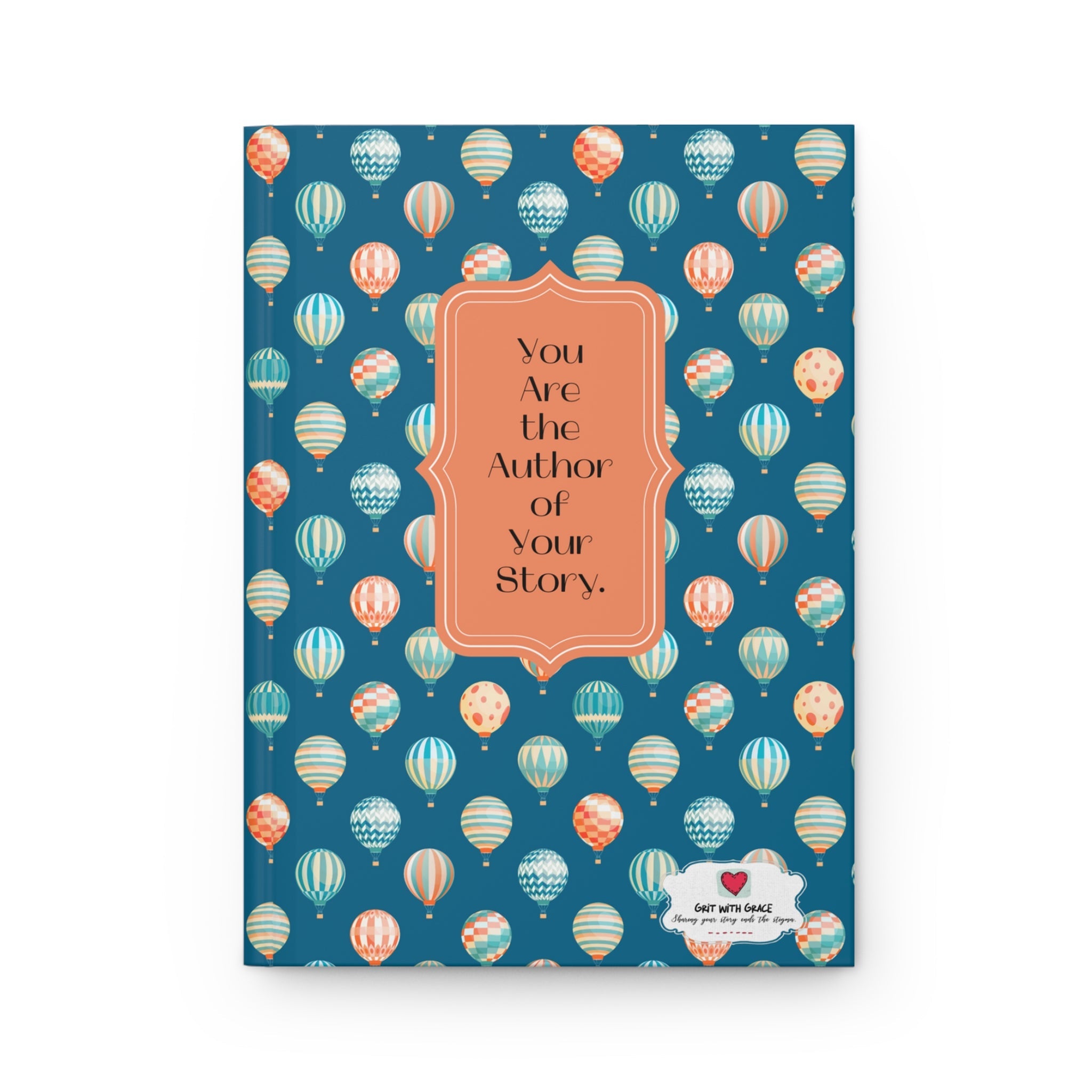 Grit with Grace 'Strength in Resilience' Hardcover Journal