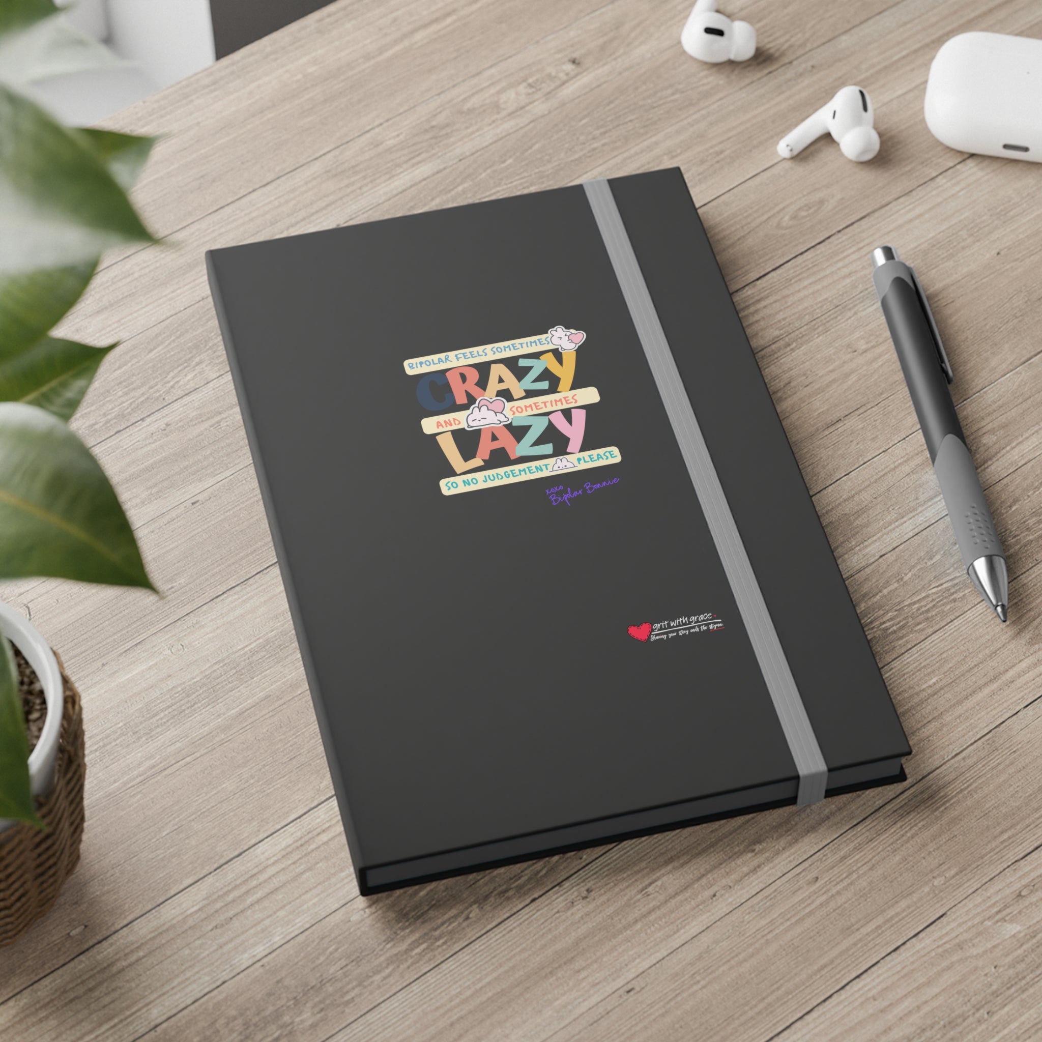 Bipolar Bonnie 'No Judgement Please' Notebook