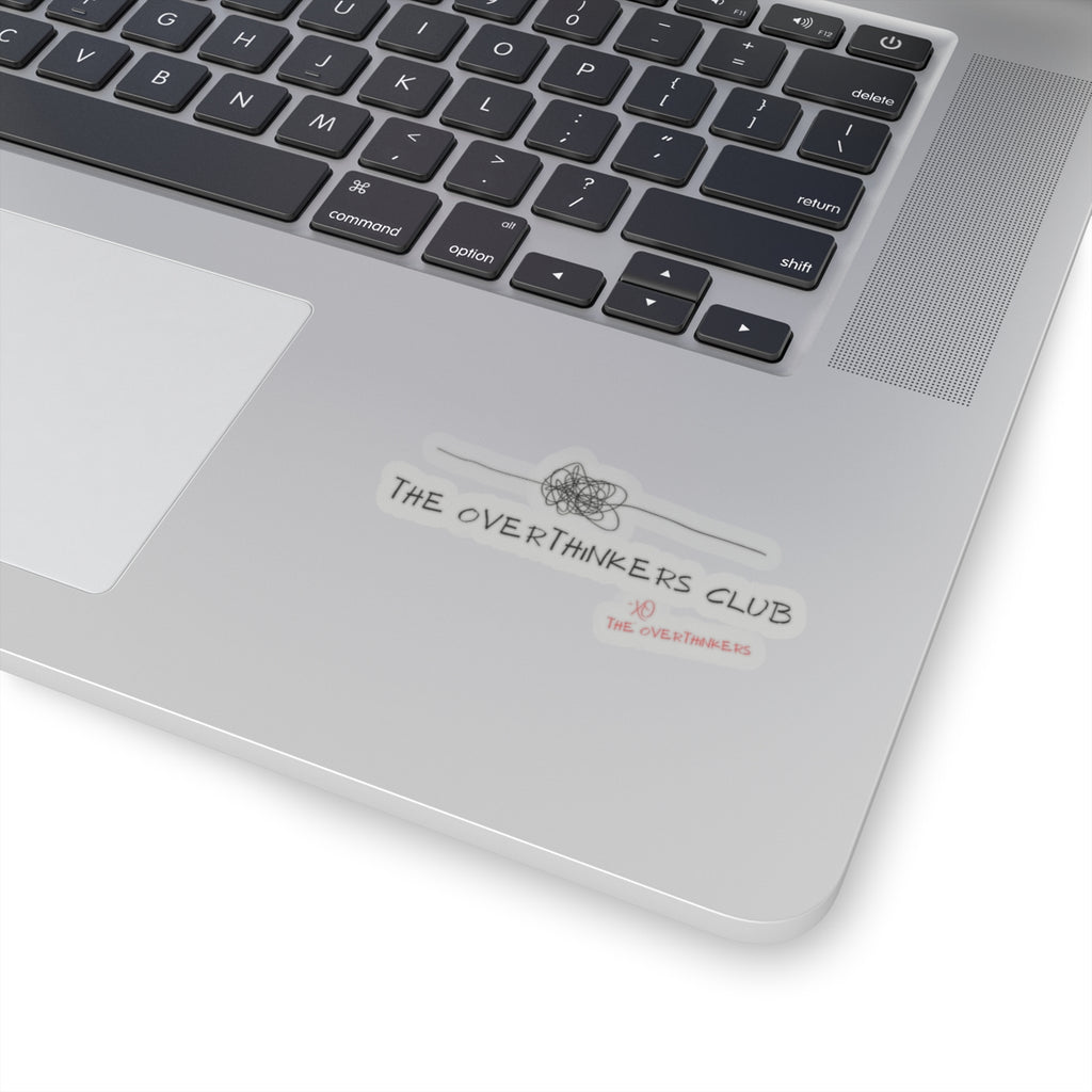 The Overthinkers Club Series - "The Overthinkers Club -xo The Overthinkers" Kiss-Cut Stickers