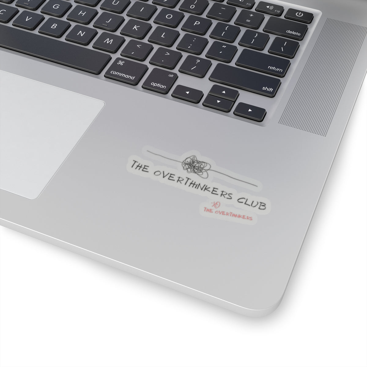 The Overthinkers Club Series - "The Overthinkers Club -xo The Overthinkers" Kiss-Cut Stickers
