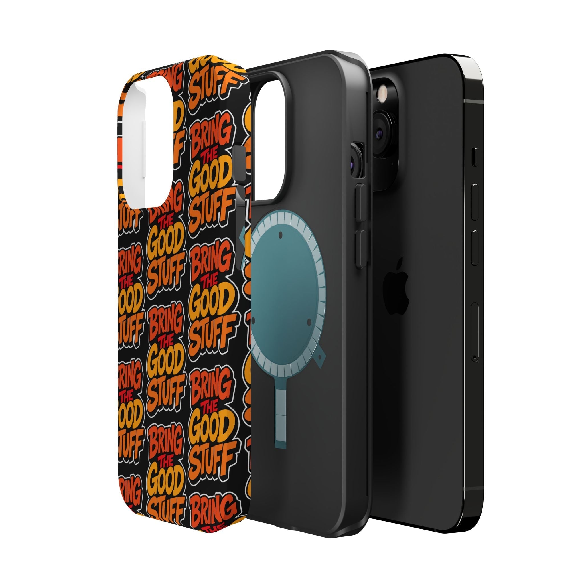 Bring The Good Stuff Orange Protective Phone Case