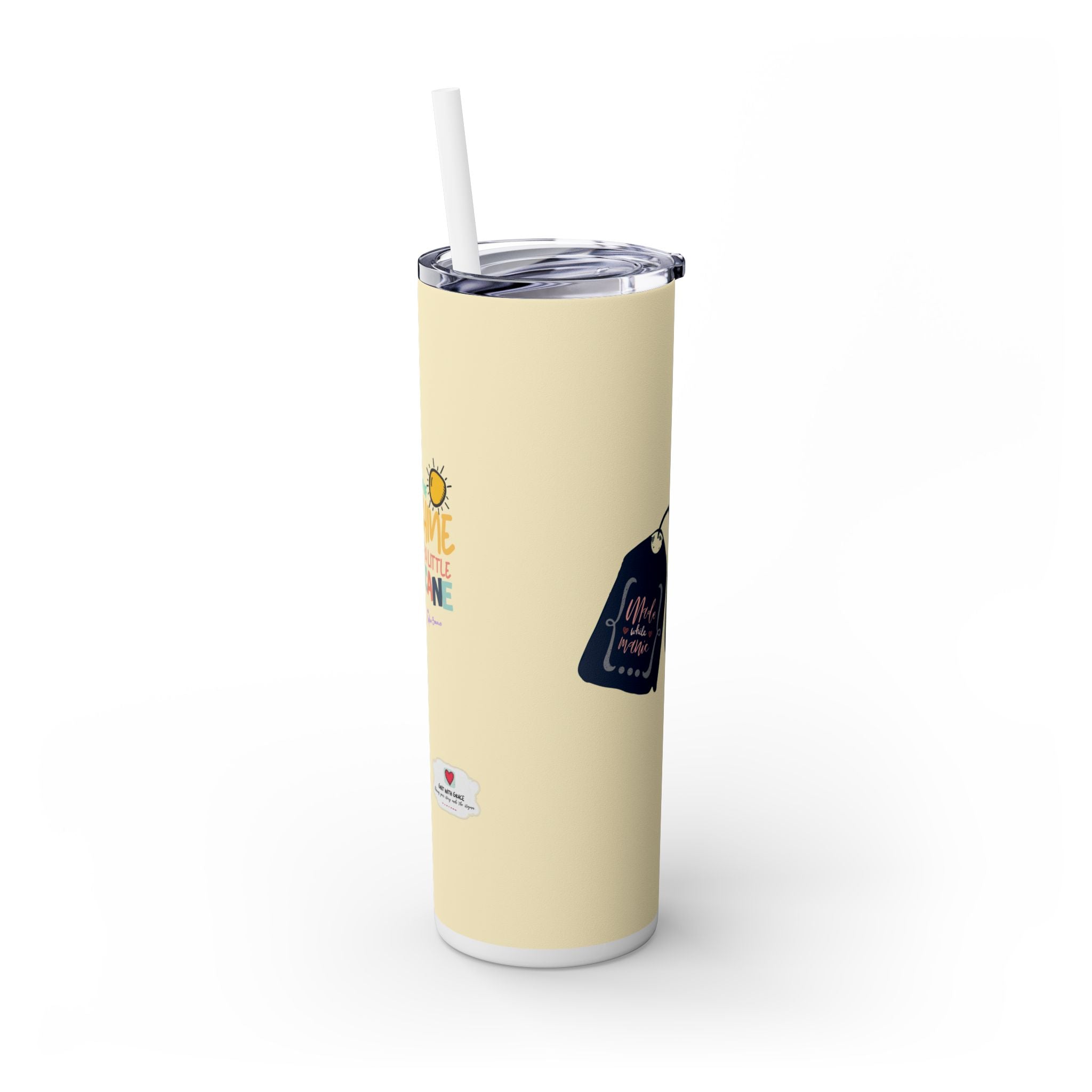 Bipolar Bonnie 'Expressing the Journey' 20oz Skinny Tumbler - Limited Edition
