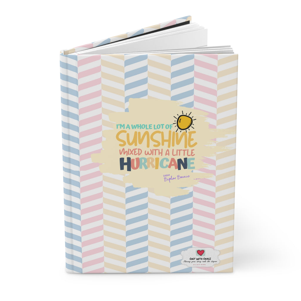 Bipolar Bonnie 'Expressing the Journey' Hardcover Matte Journal - Limited Edition
