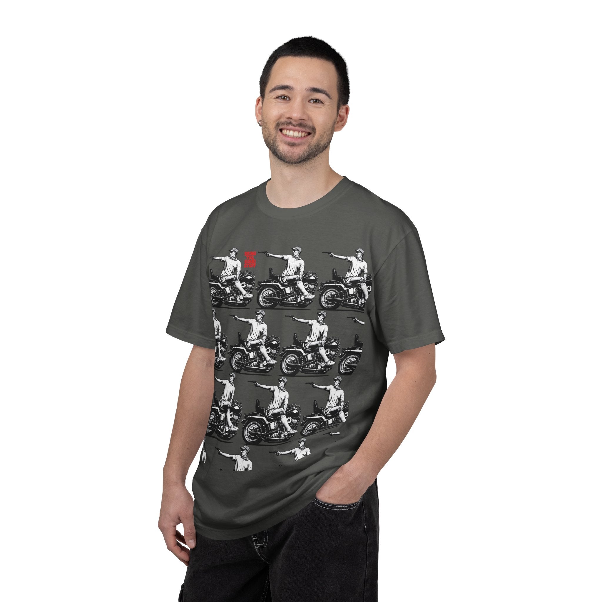 Bring The Good Stuff Hunter Motorcycle II Tee