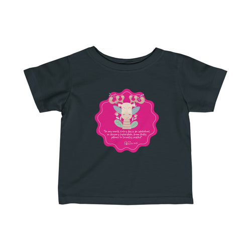 Autistic Andy 'Color-Coded Journeys' Infant Fine Jersey Tee - Limited Edition