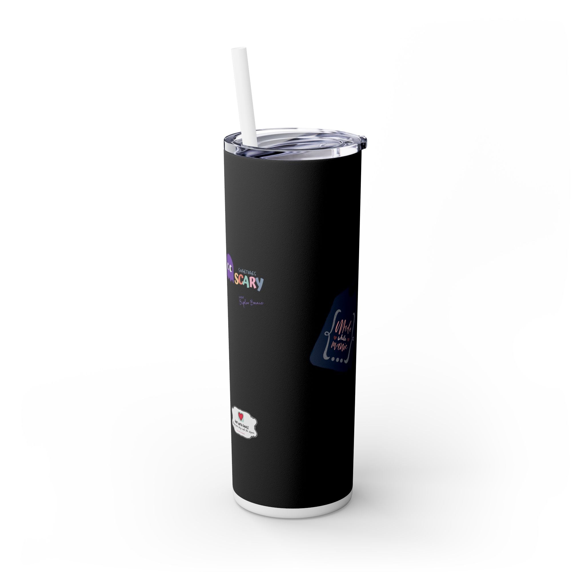 Bipolar Bonnie 'Expressing the Journey' 20oz Skinny Tumbler - Limited Edition