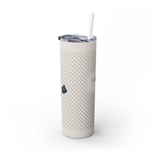 Bee Happy: Let It Be Stainless Tumbler | Neurodivergent Pride Gift | Grit With Grace Original Art by Kymberly Robinson