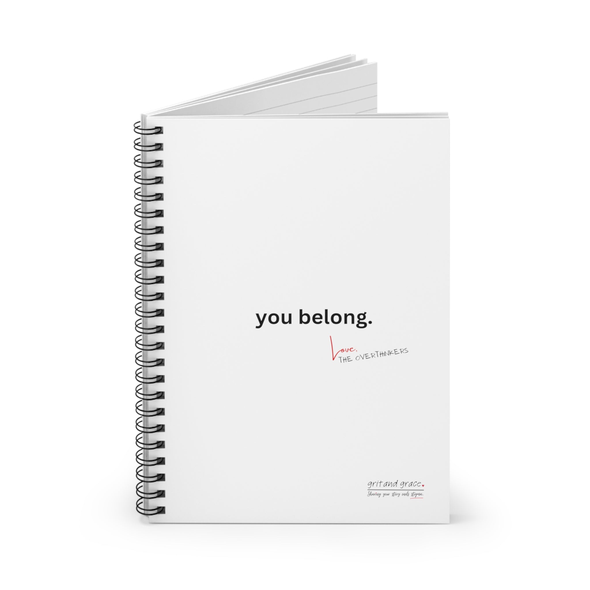 The Overthinkers Club 'Belonging' Members Only Notebook