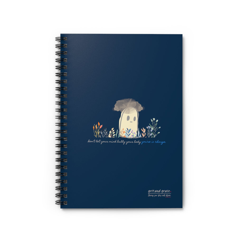 Invisible Ghost 'Mind & Body' Spiral Notebook