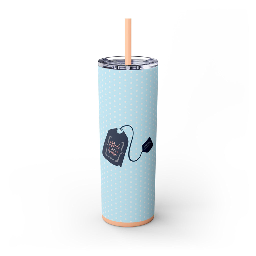 Adhd Allie Series  "Just call me the squirrel Whisperer" xoxo, Adhd Allie 20oz Skinny Tumbler with Straw - Mental Health Awareness - Charity Contribution
