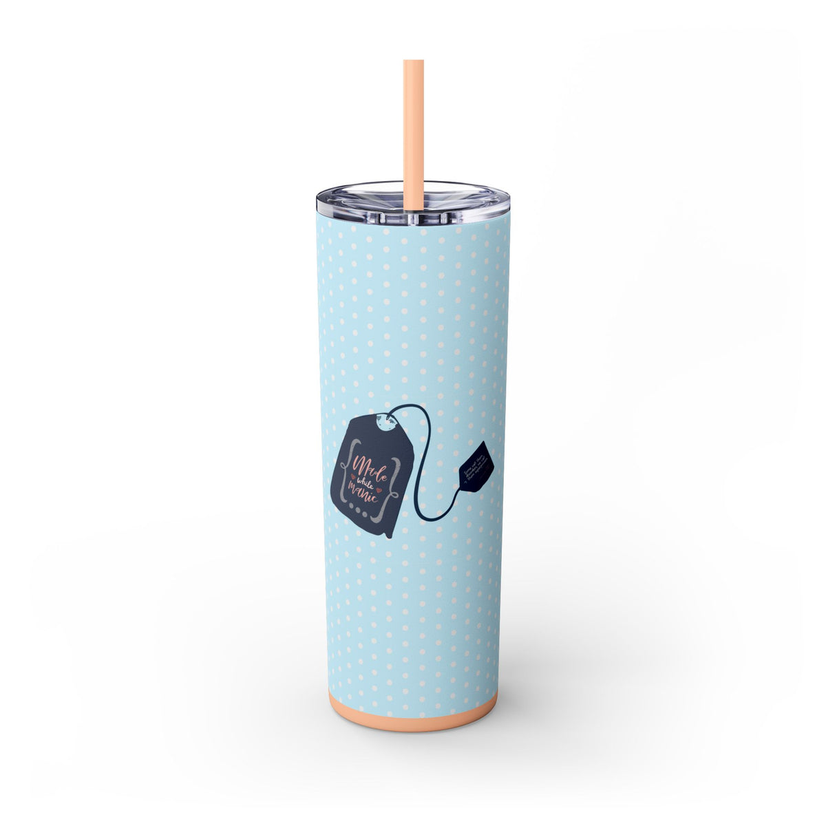 Adhd Allie Series  "Just call me the squirrel Whisperer" xoxo, Adhd Allie 20oz Skinny Tumbler with Straw - Mental Health Awareness - Charity Contribution