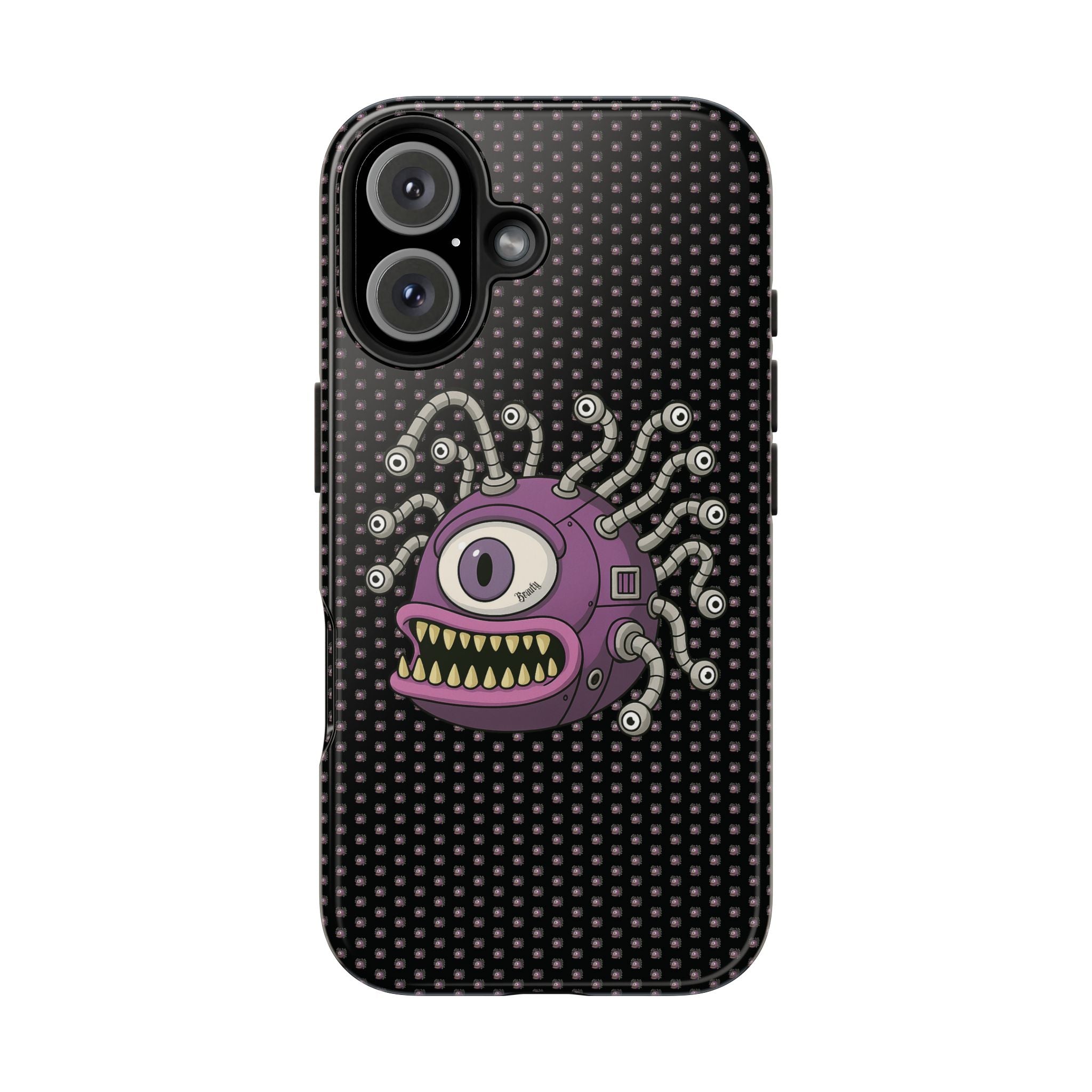 Critical Cut Purple Monster Phone Case