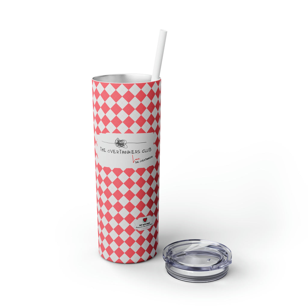 Overthinkers Unite: Exclusive 20oz 'Expressing Thoughts' Tumbler for Members