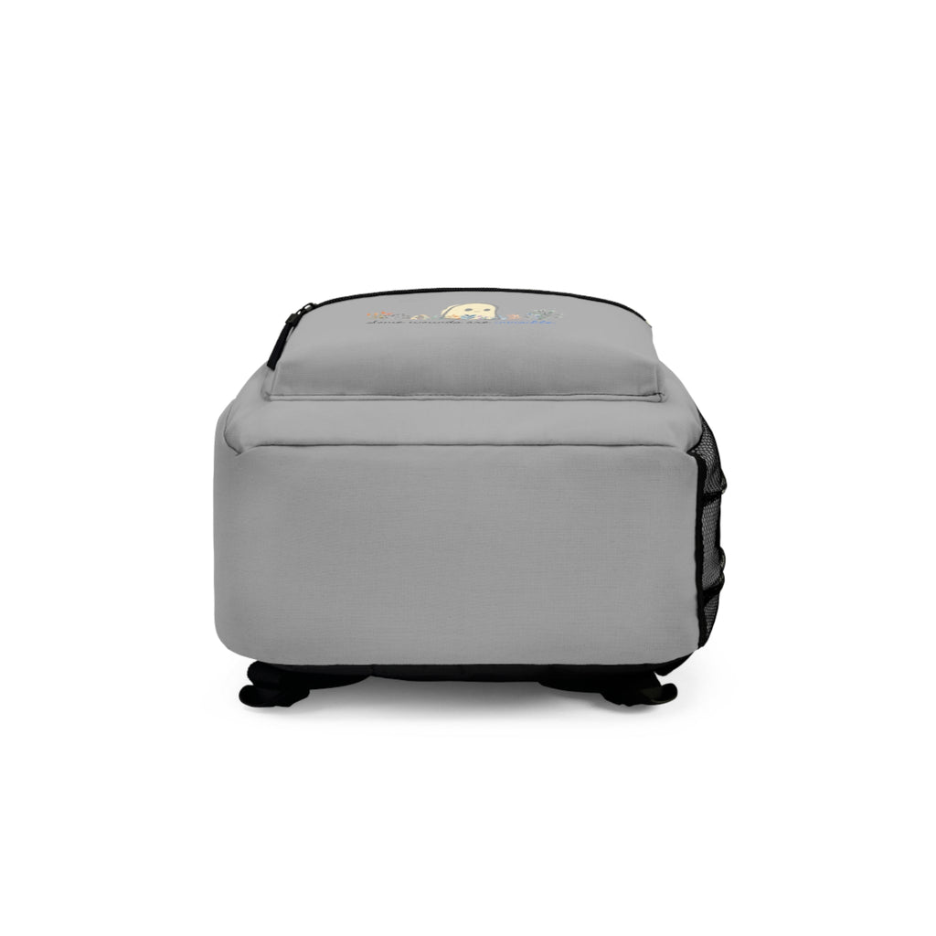 Invisible Ghost Series - "Some wounds are invisible." Backpack