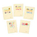 Bipolar Bonnie Series - Multi-Design Greeting Cards (5-Pack)