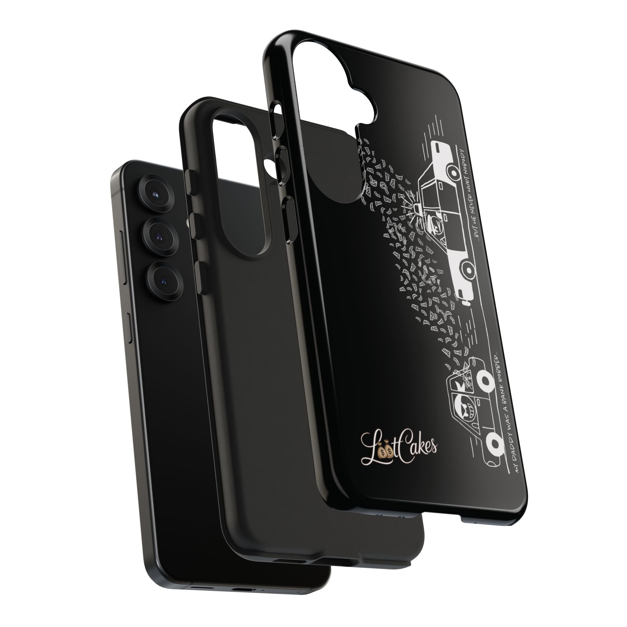 Tough Phone Case - Adventure Truck Line Art ("Life is Better When You're Outside")