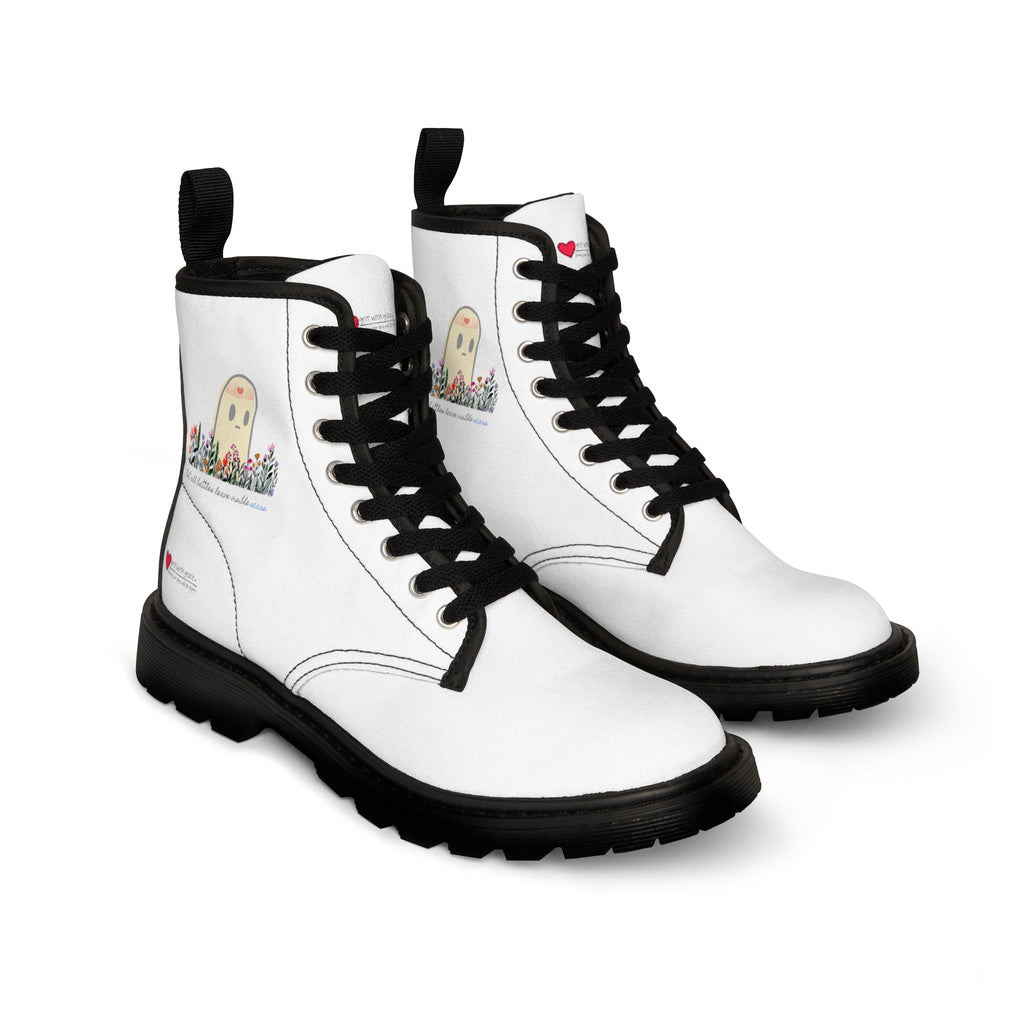 Invisible Ghost 'Unseen Scars' Women’s Combat Boots