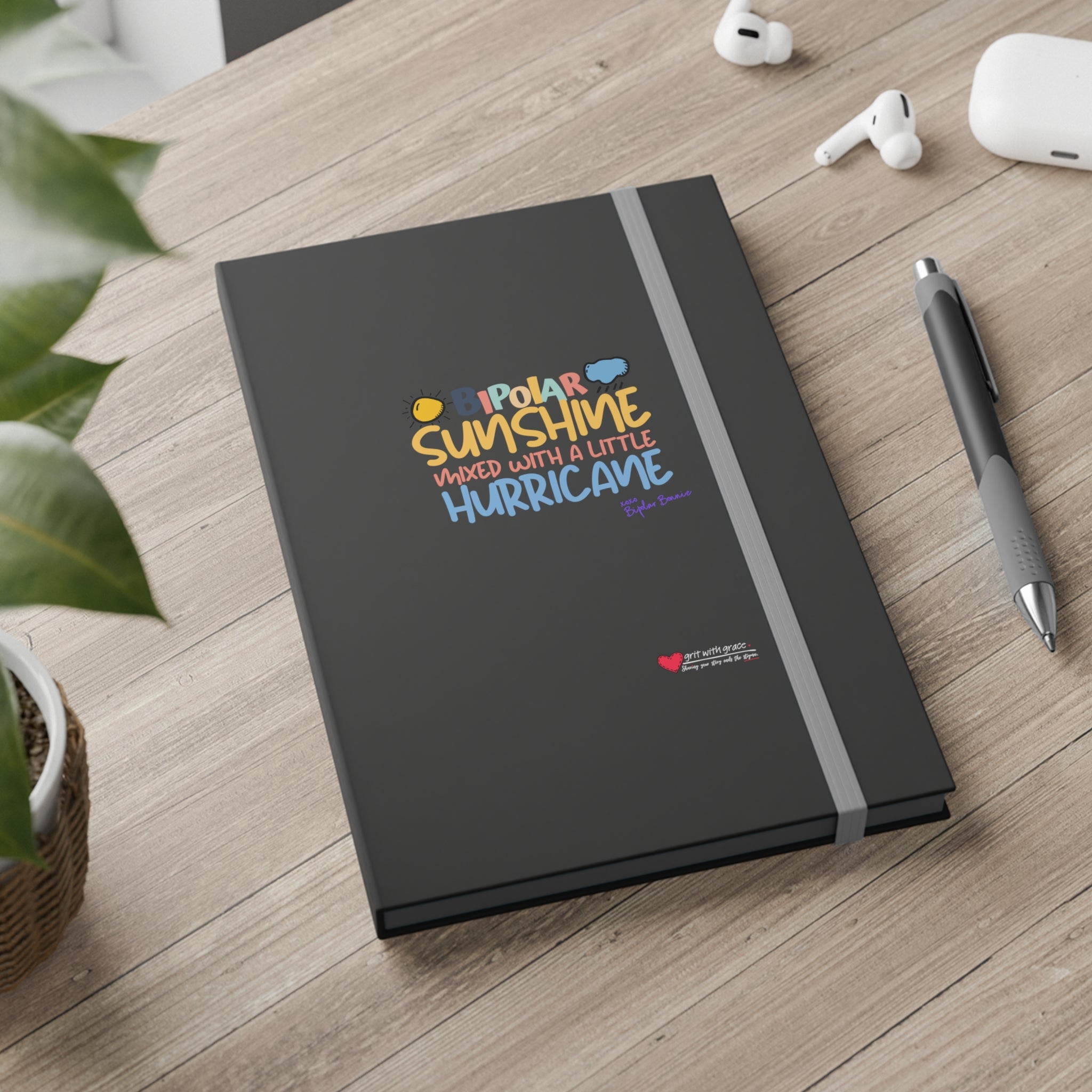 Bipolar Bonnie 'Sunshine & Hurricane' Notebook
