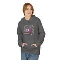 Beholder Monster Hoodie — Purple One-Eyed Creature Pullover