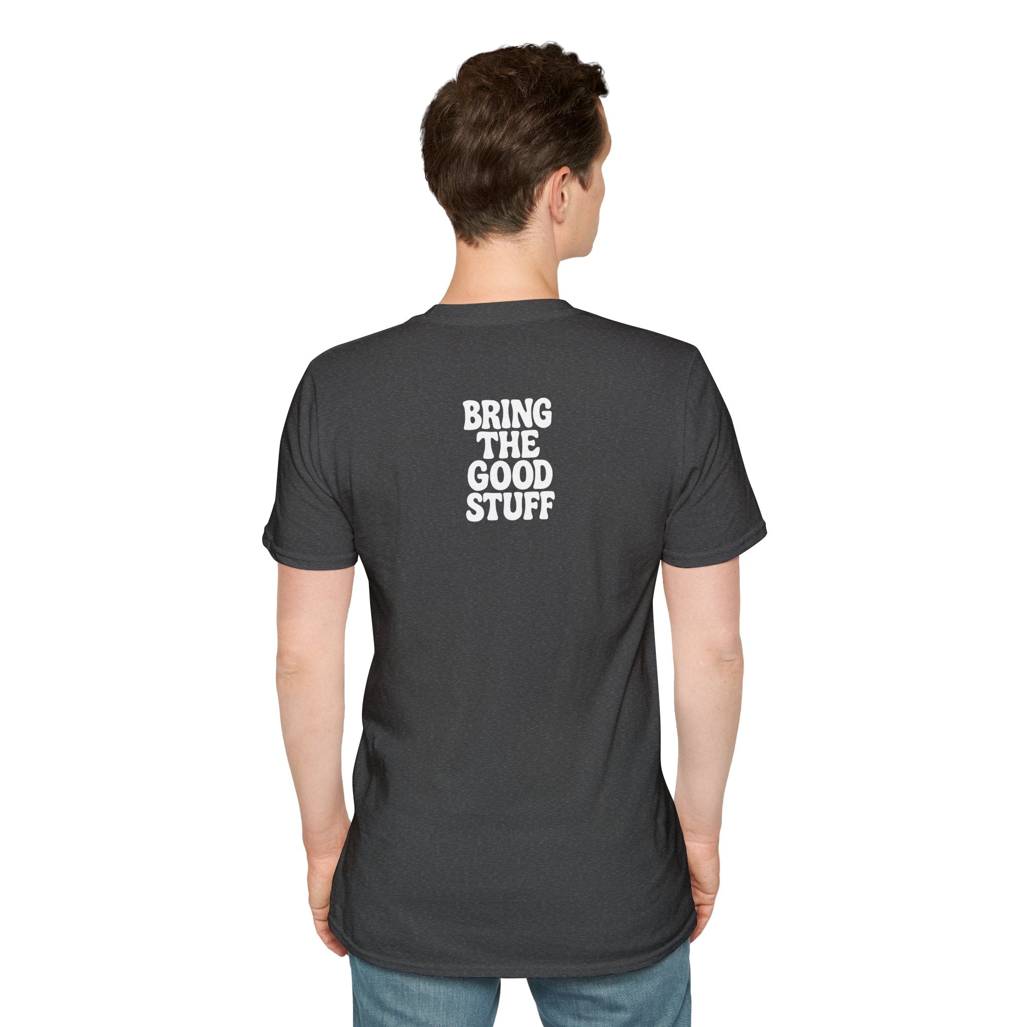 Bring The Good Stuff Liquors Tee – Artisan Alley & Market