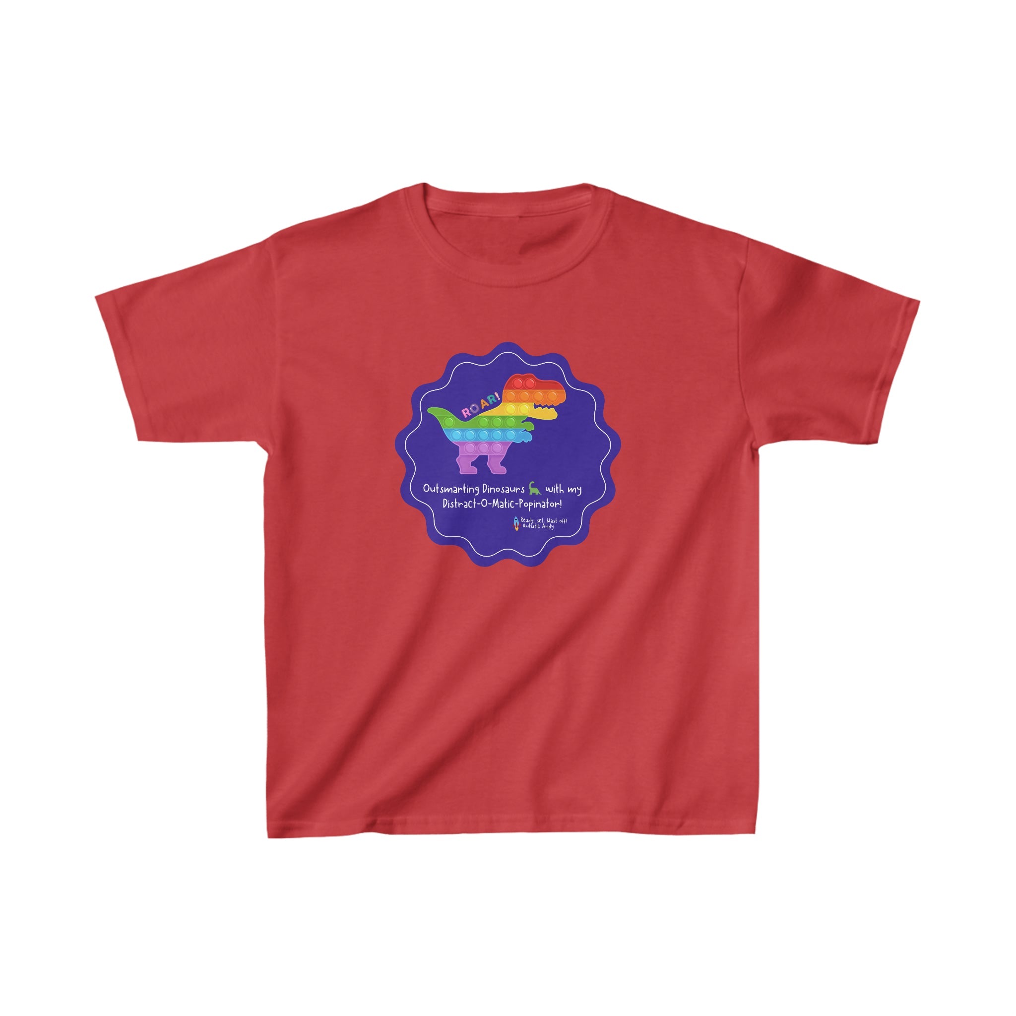 Autistic Andy 'Adventure Awaits' Kids Heavy Cotton™ Tee