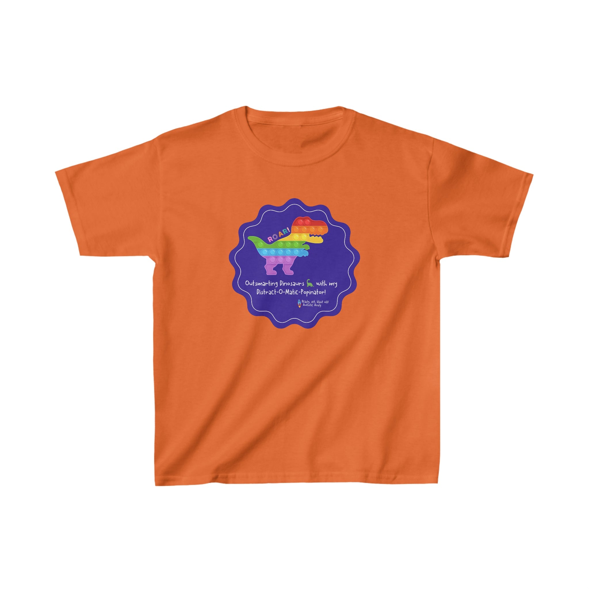 Autistic Andy 'Adventure Awaits' Kids Heavy Cotton™ Tee