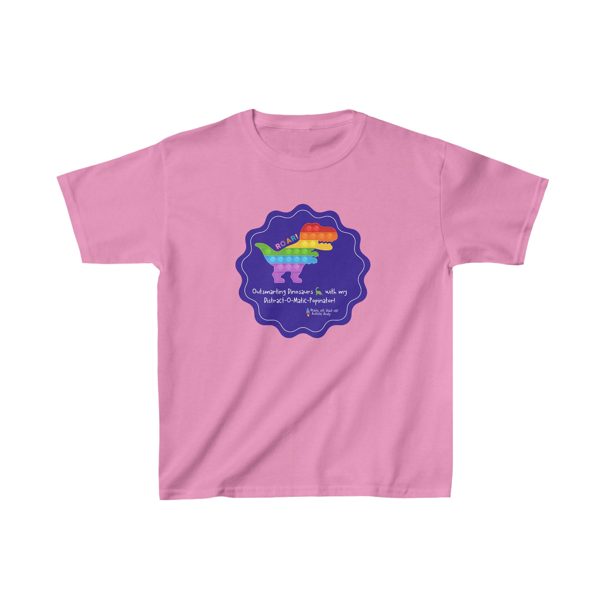 Autistic Andy 'Adventure Awaits' Kids Heavy Cotton™ Tee