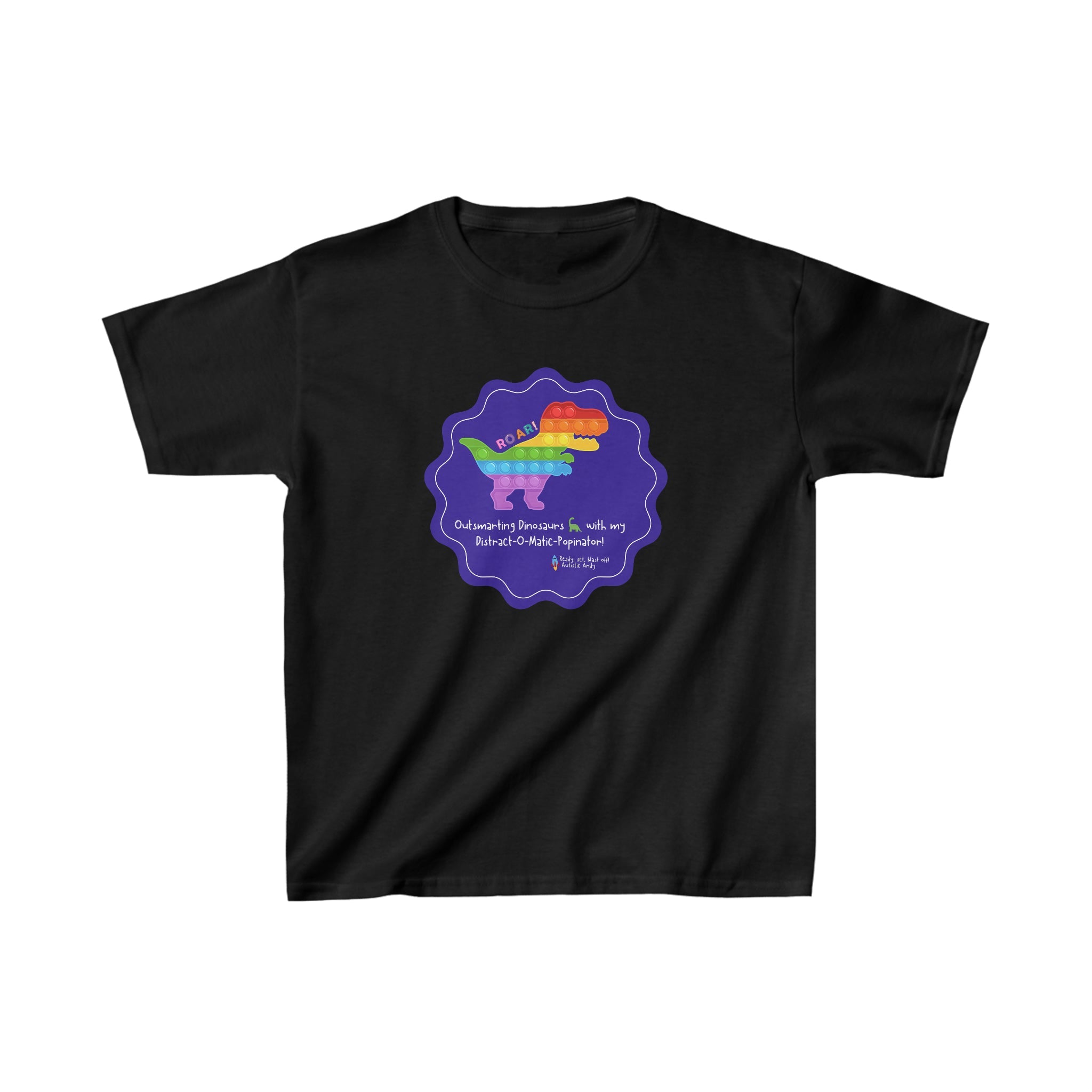 Autistic Andy 'Adventure Awaits' Kids Heavy Cotton™ Tee