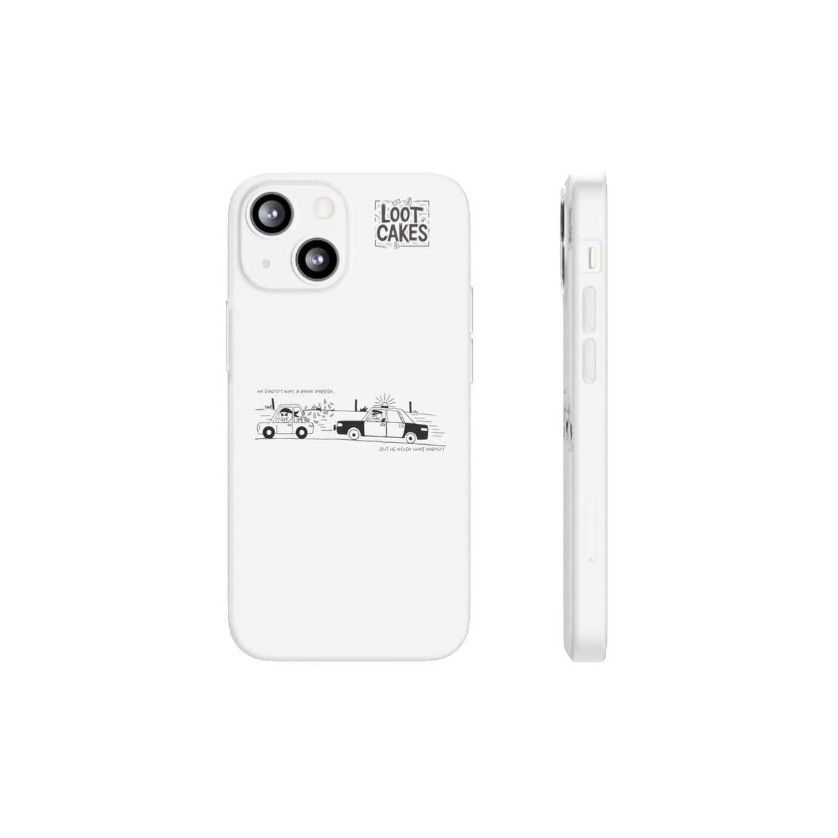 Loot Cakes x Mike Maldonado Phone Case | Slim Clear TPU Graphic