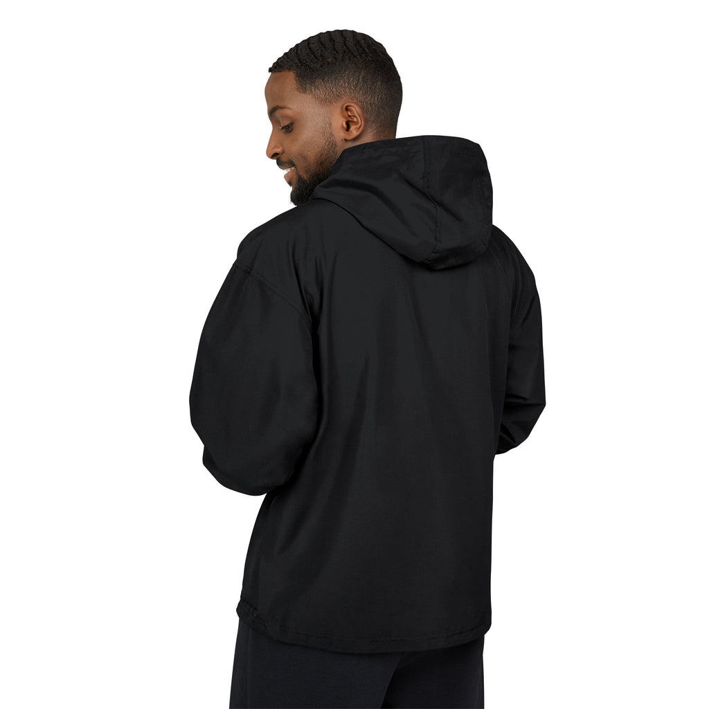 Bring The Good Stuff Light Blue Packable Anorak